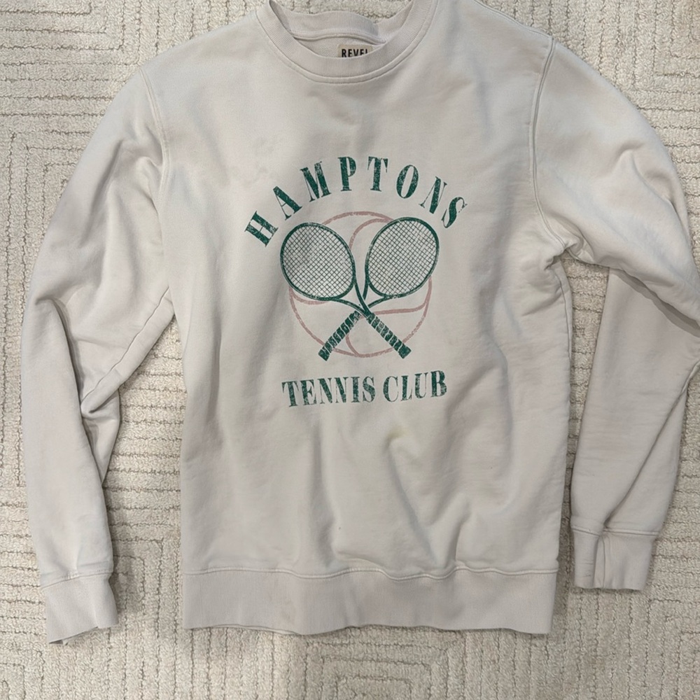 Hamptons tennis sweater pullover